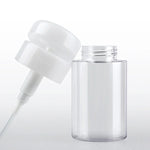 Leere Kunststoffflasche mit Druckpumpe für Flüssigkeiten, 200 ml