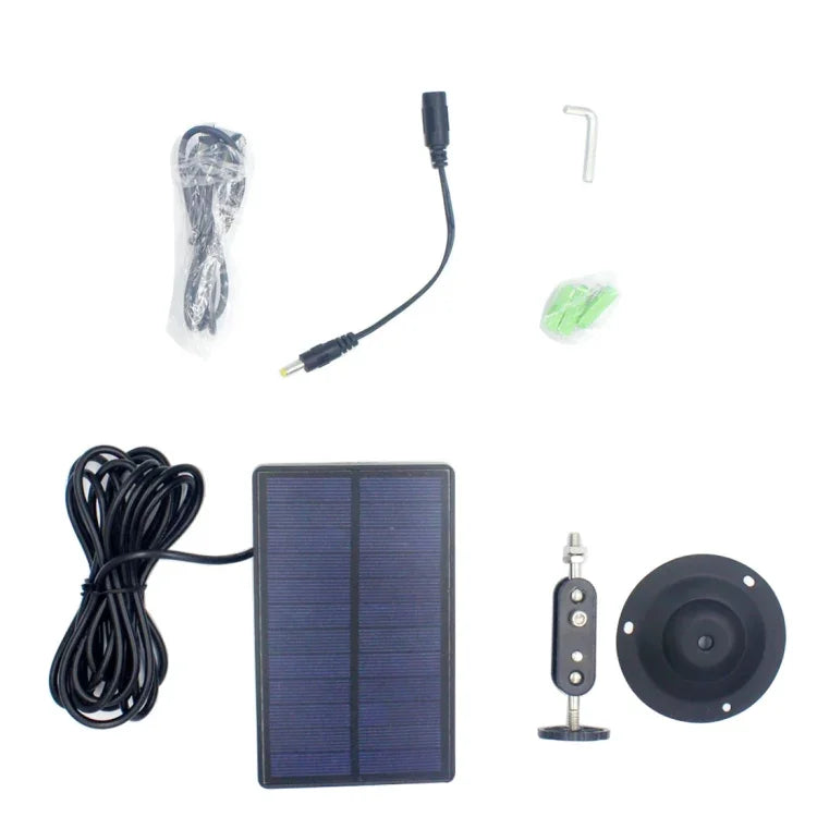 1500mAh Solarpanel-Ladegerät, wasserdichte Batterie für Wildkameras, 1500mAh