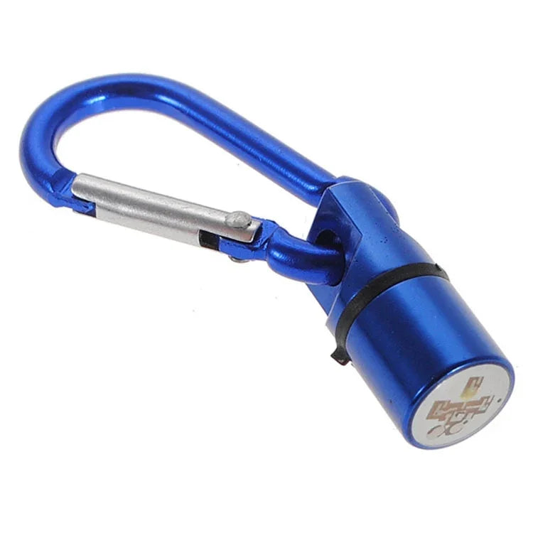 Blinkendes LED-Nachtlicht aus Aluminium, Haustieranhänger für Hund/Katze, zufällige Farbauswahl, Nachtlichtblinker