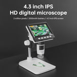 50X-1000X 1080P Tragbares Elektronisches Digitales Desktop-Mikroskop mit LED-Licht, HC5230