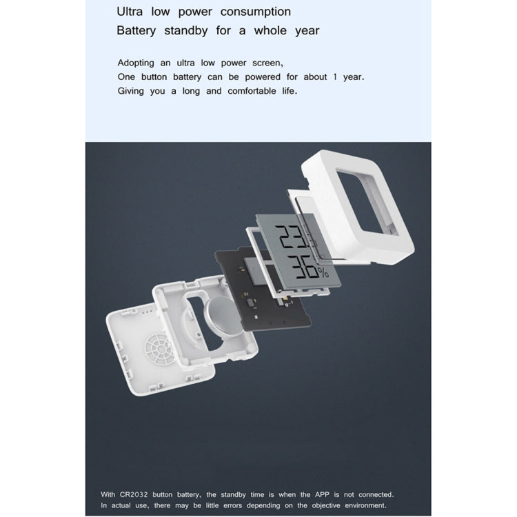 Original Xiaomi Mijia Bluetooth Temperatur- und Luftfeuchtigkeits-Thermometer 2