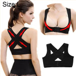 Damen Ultrathin Schulterstützgürtel zur Kyphosekorrektur, eng anliegend, orthopädisch, Größe: L, L