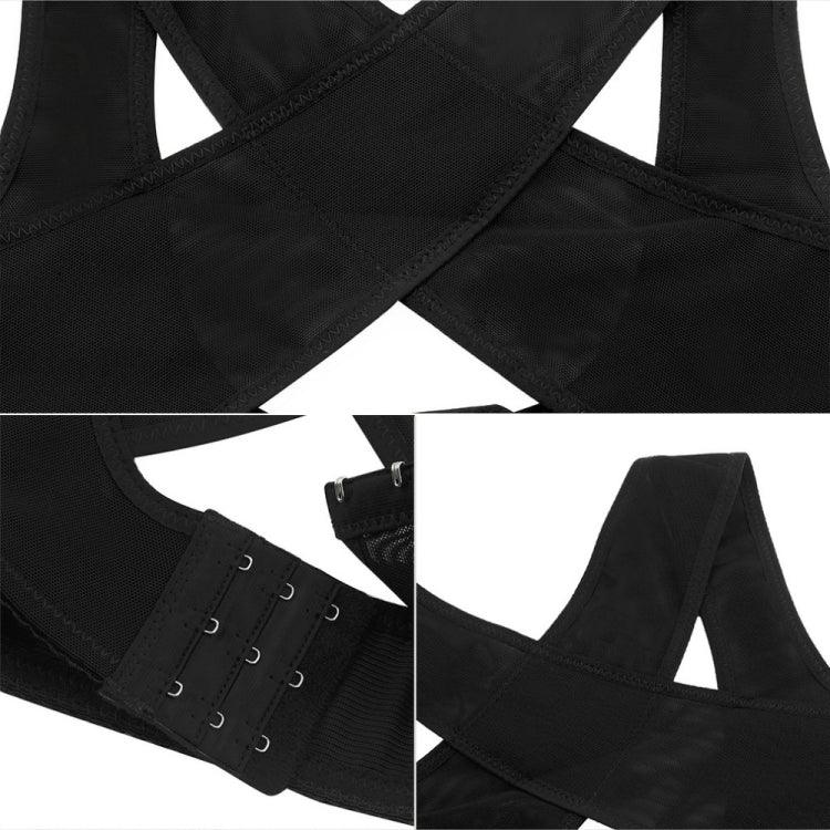 Damen Ultrathin Schulterstützgürtel zur Kyphosekorrektur, eng anliegend, orthopädisch, Größe: XL