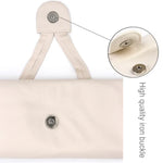 Hochwertiges 24-in-1-Make-up-Pinselset in Beige, Größe: 25,4 x 52,6 cm