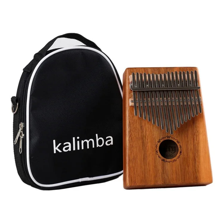 17-tönige Kalimba aus Akazienholz, Daumenklavier, Fingerklavier, Akazienholz