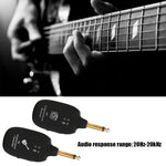 A8 Drahtloses Gitarren-Sender-Empfänger-System für Tonabnehmer und Gitarren-Sender