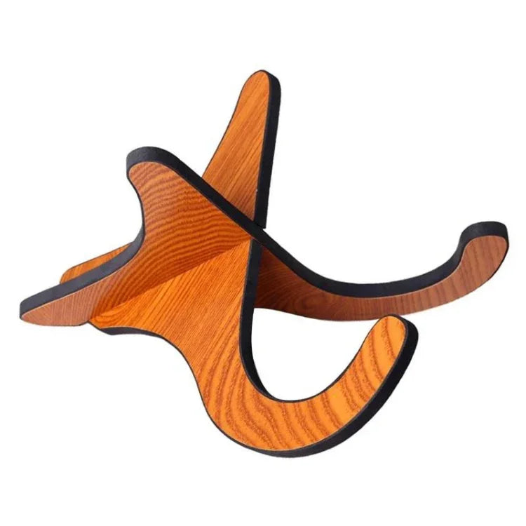 Ukulele Shelf Violin Wooden Zither Folding Vertical Bracket, Ukulele Shelf