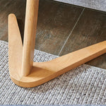 ZH63379 Nordischer multifunktionaler Beistelltisch aus Holz für kleine Wohnungen, HC5518A, HC5518B