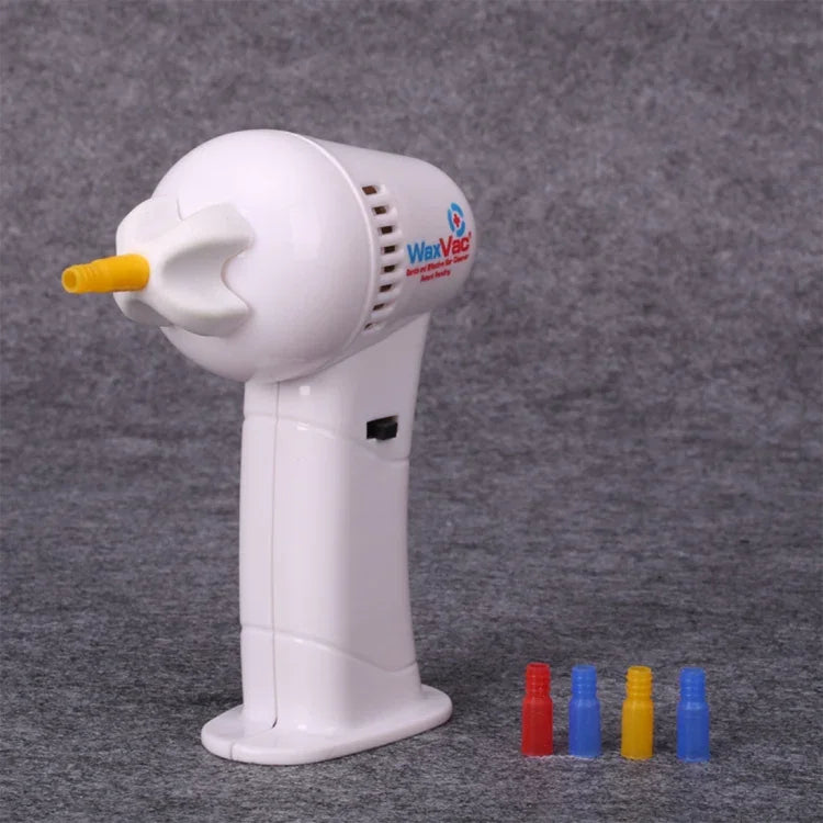 WaxVac Elektrischer Ohrenschmalzentferner Sanfter und effektiver Ohrenreiniger für Erwachsene und Kinder, Ohrenpflege-Werkzeuge 1