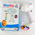 WaxVac Elektrischer Ohrenschmalzentferner Sanfter und effektiver Ohrenreiniger für Erwachsene und Kinder, Ohrenpflege-Werkzeuge 1
