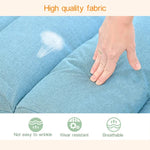C1 Lazy Couch Tatami faltbarer Einzel-Liegesessel Erker kreativer Freizeitbodenstuhl, Größe: 205x56x20cm, 205x56x20cm (Rot), 205x56x20cm (Lila), 205x56x20cm (Seeblau), 205x56x20cm (Khaki), 205x56x20cm (Grün), 205x56x20cm (Dunkelkaffee)              ...
