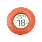 Digitales rundes Reptilienkasten-Thermometer und -Hygrometer mit Bildschirm für Centigrade