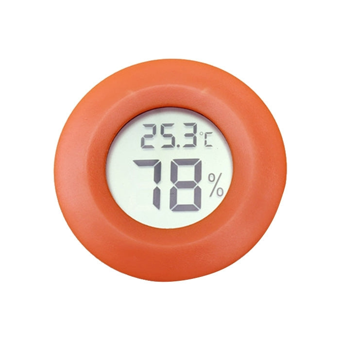 Digitales rundes Reptilienkasten-Thermometer und -Hygrometer mit Bildschirm für Centigrade