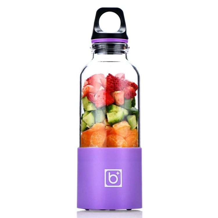 Bingo 500ml Mini Portable USB Rechargeable Electric Juicer Cup  Juicer Blender, 22000 Revolutions Per Minute, 2 Blade Head Blue, 2 Blade Head Purple, 2 Blade Head Red, 2 Blade Head Pink, 2 Blade Head Green