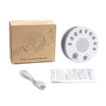 White Noise Machine Einschlafhilfe Gerät Verbessert den Schlaf mit neun verschiedenen Geräuschen, UNM-GH-006