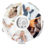 White Noise Machine Einschlafhilfe Gerät Verbessert den Schlaf mit neun verschiedenen Geräuschen, UNM-GH-006