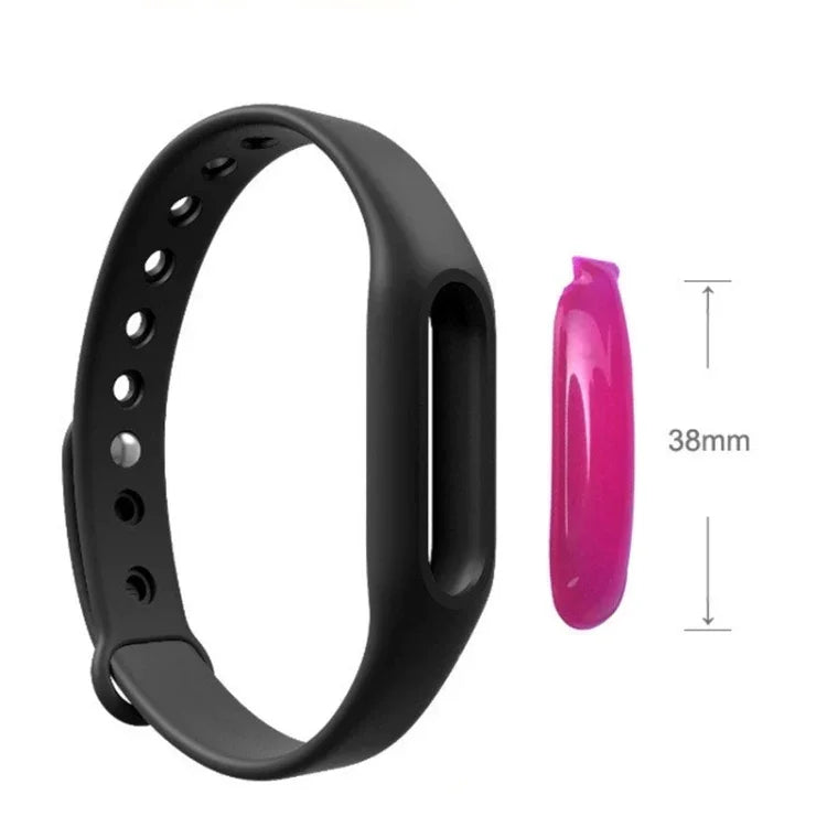 10 Stück Anti-Mücken Silikon-Repellent Armband Schnalle Armband Insektenschutz, geeignet für Kinder und Erwachsene, Länge: 23cm, zufällige Farblieferung, 10 Stück