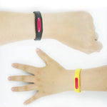 10 Stück Anti-Mücken Silikon-Repellent Armband Schnalle Armband Insektenschutz, geeignet für Kinder und Erwachsene, Länge: 23cm, zufällige Farblieferung, 10 Stück