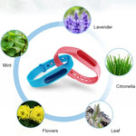 10 Stück Anti-Mücken Silikon-Repellent Armband Schnalle Armband Insektenschutz, geeignet für Kinder und Erwachsene, Länge: 23cm, zufällige Farblieferung, 10 Stück