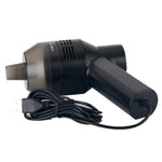 HK-6019A 3,5W Tragbarer USB-Sauger mit leistungsstarker Saugdüse für Computertastaturen, Staubfänger, Handstaubsauger-Reinigungsset für Laptops, PCs und Haustiere, USB-Kabellänge: 1,8 m, DC 5V (Schwarz)