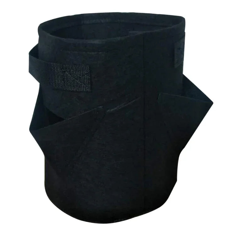 6 Taschen 26L / 7 Gallonen Vlies-Filz-Erdbeerpflanzbeutel, Größe: 30x35cm