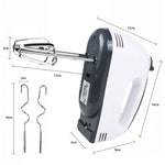 KN007364 100W Elektrischer Handmixer mit sieben Geschwindigkeitsstufen für den Haushalt, EU-Stecker, KN007364