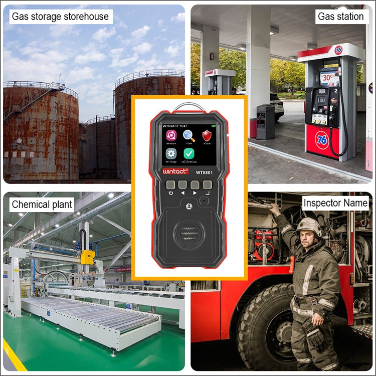Wintact WT8801 Brennbare Gasdetektor Alarm, WT8801