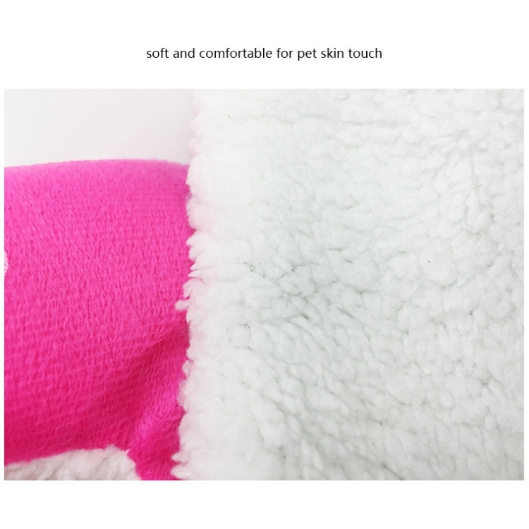 Erdbeerförmiges, faltbares kurzes Plüsch-Haustierhaus/-nest, Größe: M, Rot, Größe M, Pink, Größe M, Blau, Größe M, Lila, Größe M