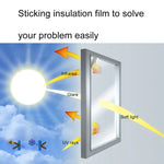 UV Reflective One Way Privacy Decoration Glass Window Film Sticker, Width: 90cm, Length: 1m, Width: 90cm