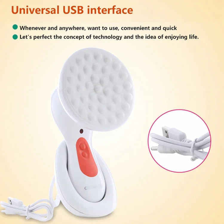 CNaier AE-906 Tragbares wasserdichtes USB-Lade-Brust-Elektromassagegerät