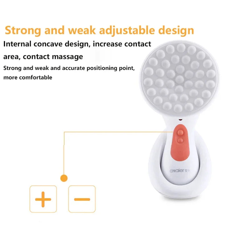 CNaier AE-906 Tragbares wasserdichtes USB-Lade-Brust-Elektromassagegerät