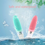 CNaier AE-8381 Wasserdichte Vibrations-Silikon-Elektro-Massage-Körperbürste für den Haushalt