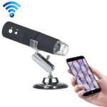 50X~1000X Vergrößerung HD Bildsensor 1920x1080P USB WiFi Digitalmikroskop mit 8 LED & professionellem Ständer
