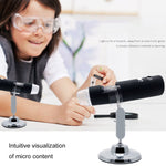 50X~1000X Vergrößerung HD Bildsensor 1920x1080P USB WiFi Digitalmikroskop mit 8 LED & professionellem Ständer
