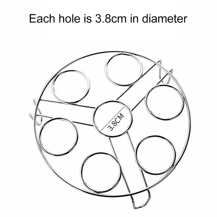 Dampfgarkorb, Dampfeinsatz für Instant Pot Schnellkochtopf, Durchmesser: 17,5 cm, Höhe: 8 cm