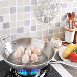 Dampfgarkorb, Dampfeinsatz für Instant Pot Schnellkochtopf, Durchmesser: 17,5 cm, Höhe: 8 cm