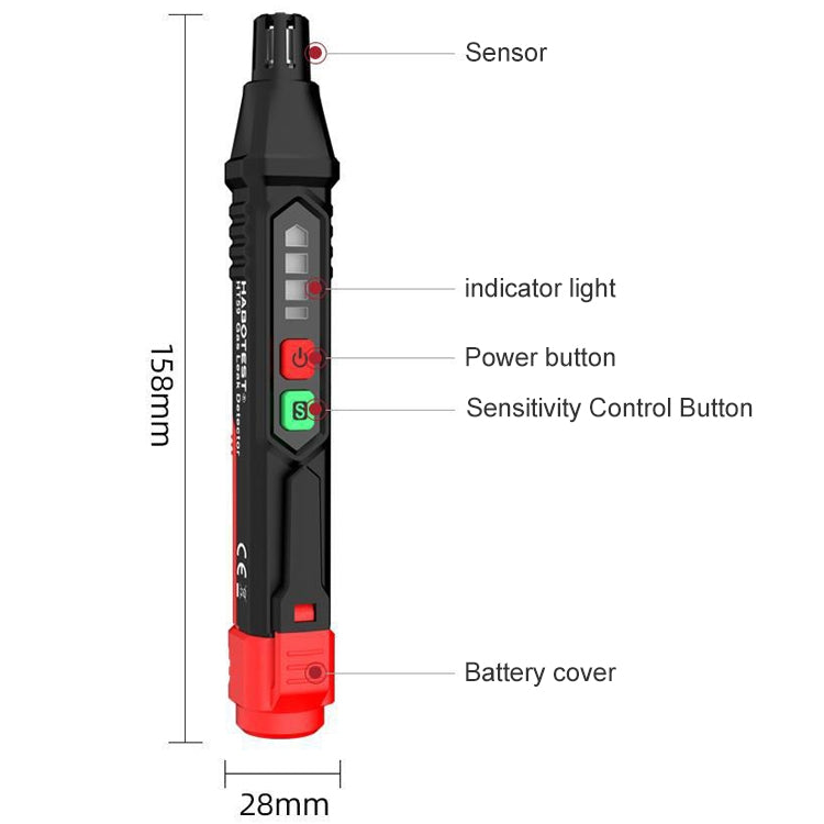 HABOTEST HT59 Brennbare Gasdetektor, HABOTEST HT59
