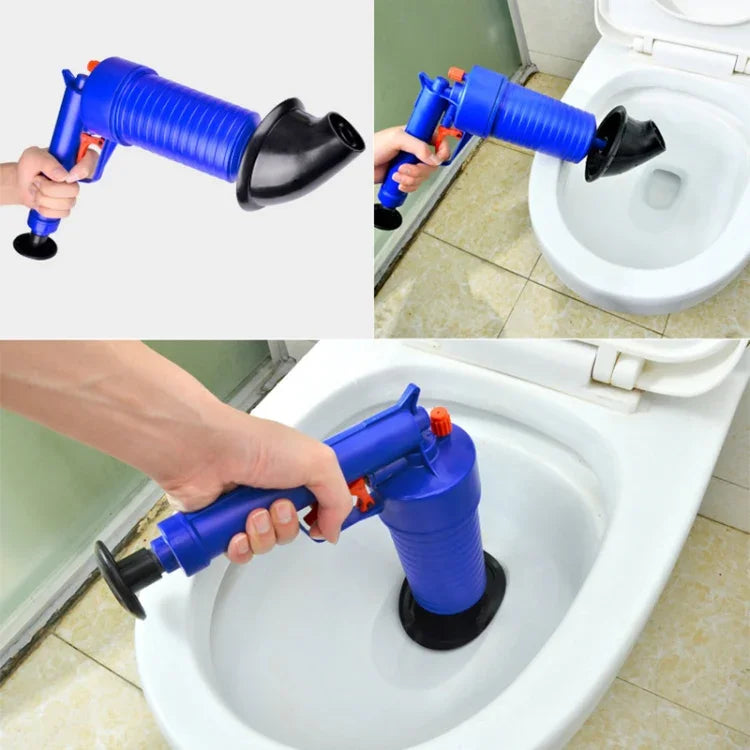 Küchen- und Toiletten-Abflussreiniger, Hochdruck-Luftdruckreiniger für Spülen, Pümpel zur Beseitigung von Verstopfungen, Druckabflussrohre