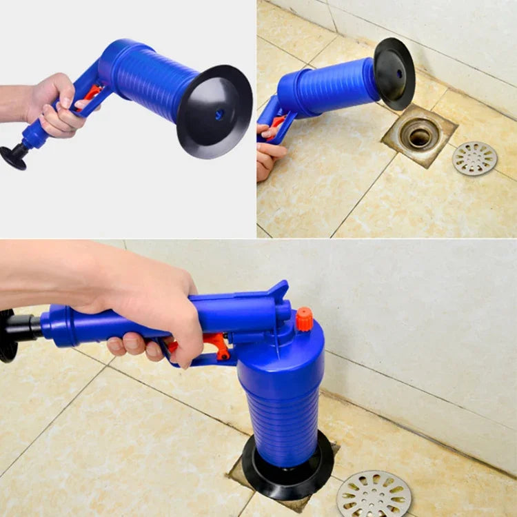 Küchen- und Toiletten-Abflussreiniger, Hochdruck-Luftdruckreiniger für Spülen, Pümpel zur Beseitigung von Verstopfungen, Druckabflussrohre