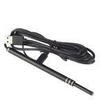 i96 3-in-1 USB Ohr-Endoskop Inspektions HD 0,3MP Kamera Visuelle Ohrenschmalzentfernung für OTG Android Handys & PC & MacBook, 1,85m Kabellänge, 3-in-1 Schwarz 0,3MP