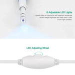 i95 3-in-1 USB Ohr-Endoskop Inspektions HD 0,3MP Kamera Visueller Ohrenschmalz-Entferner für OTG Android-Smartphones & PC & MacBook, 1,75m Kabellänge, 3-in-1 Weiß 0,3MP