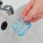 Badezimmeraufbewahrung Werkzeuge Saugnapf Rasierhalter Halterung Lagerung Rasiererhalter Wandhaken Kleiderbügel Sauger (Klarblau), Rasierhalter Halterung