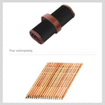 Skizzierwerkzeuge für Anfänger (18 Skizzierstifte + Zeichenkohle + Radiergummis + Stiftevorhang + Kunstmesser) Skizzier-Set, Skizzier-Set