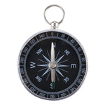 Outdoor Sport Camping Wandern Zeiger Führer Aluminiumlegierung Kompass Wanderer Navigation mit Schlüsselanhänger, zufällige Farblieferung, G44-2