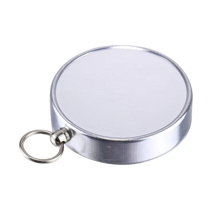 Outdoor Sport Camping Wandern Zeiger Führer Aluminiumlegierung Kompass Wanderer Navigation mit Schlüsselanhänger, zufällige Farblieferung, G44-2