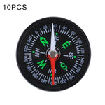 10 STÜCK 40mm Outdoor Sport Camping Wandern Zeiger Führer Kunststoff Kompass Wanderer Navigation, Zufällige Farblieferung, 40mm