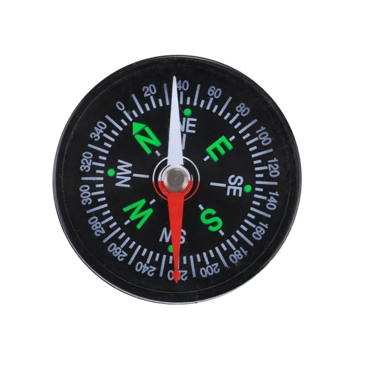 10 STÜCK 40mm Outdoor Sport Camping Wandern Zeiger Führer Kunststoff Kompass Wanderer Navigation, Zufällige Farblieferung, 40mm