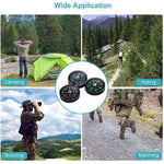 20 STÜCK 20mm Outdoor Sport Camping Wandern Zeiger Guider Kunststoff Kompass Wanderer Navigation, zufällige Farblieferung, 20mm