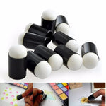 10 Stück Fingermal-Schwammtupfer, Malschaum-Fingertips, Fingermal-Schwamm