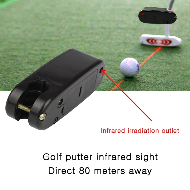 Golf Putter Laserzielkorrektor Golf Trainingszubehör, 2 Stück